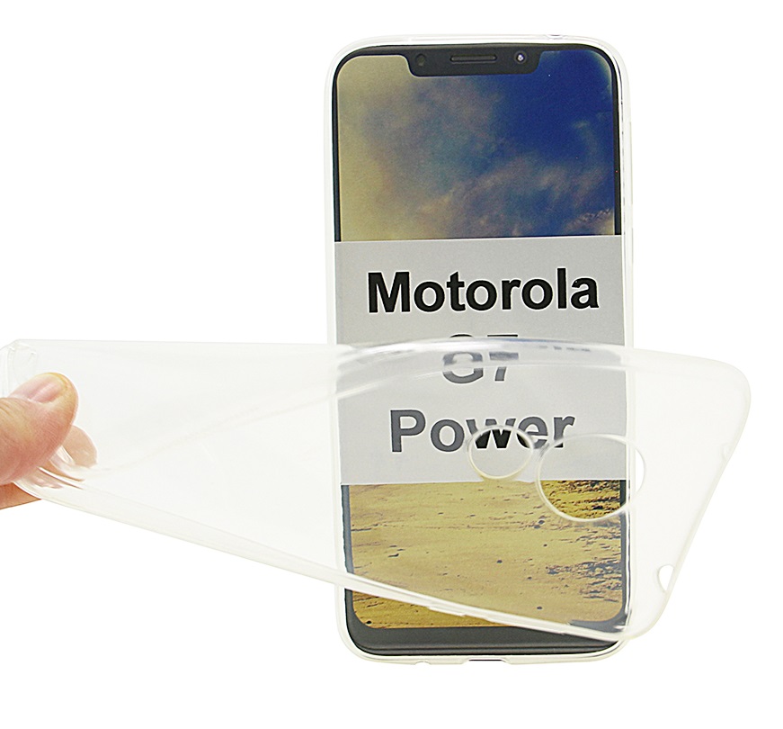 Ultra Thin TPU Cover Motorola Moto G7 Power